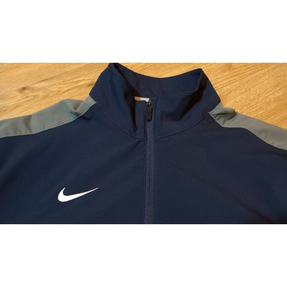 Nike Dri Fit Hot Jacket Mens Small 1/4 Zip Windbreaker Zipped Pocket Pullover - Picture 5 of 16